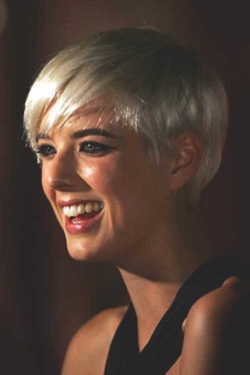 Blonde Medium Pixie Hair Blonde Medium Pixie Hairstyles