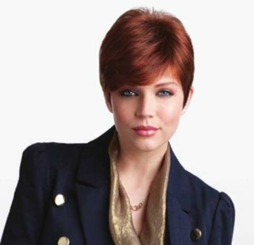 Cute Pixie Cuts for Round Faces Cute Red Pixie Cuts for Round Faces