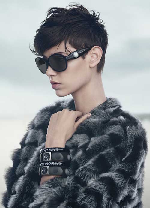 Dark Pixie Cut Trend Dark Pixie Cut Trends for Women