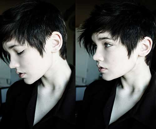 Dark Pixie Cuts for Girls Best Dark Pixie Cuts for Girls