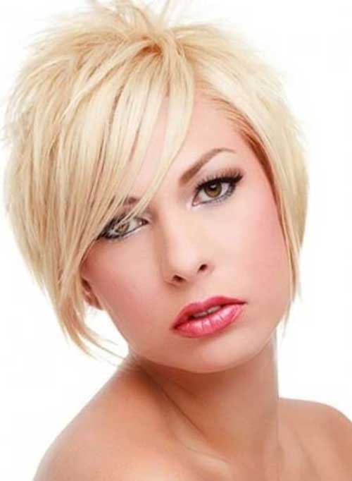 Layered Pixie Cut for Round Faces Layered Pixie Cut Ideas for Round Faces