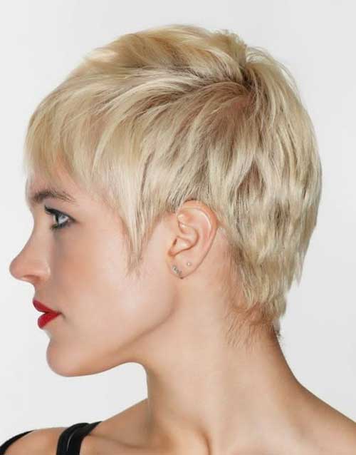 Pixie Casual Hair Cut 2015 Pixie Casual Blonde Hair Cut 2015