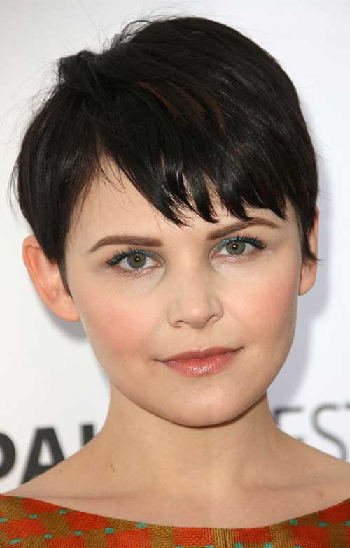 Pixie Cut Dark Styles for Round Faces Pixie Cut Dark Hair Styles for Round Faces