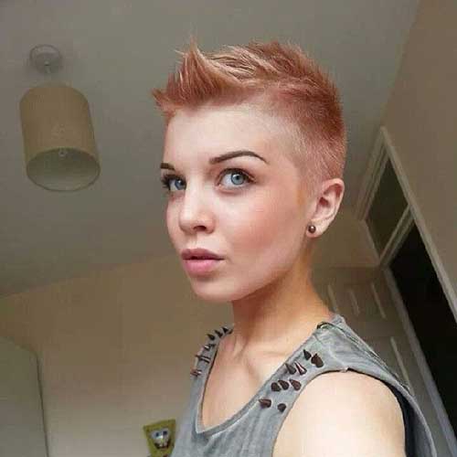 Spiked Blonde Pixie Cuts Spiked Blonde Pixie Hair Cuts