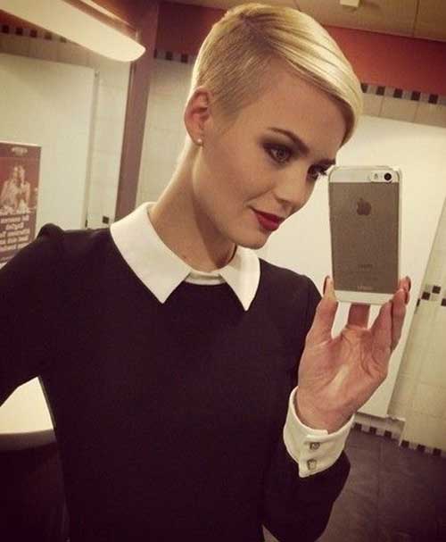 Blonde Pixie Hair Shaved Side Best Blonde Pixie Hair Shaved Side