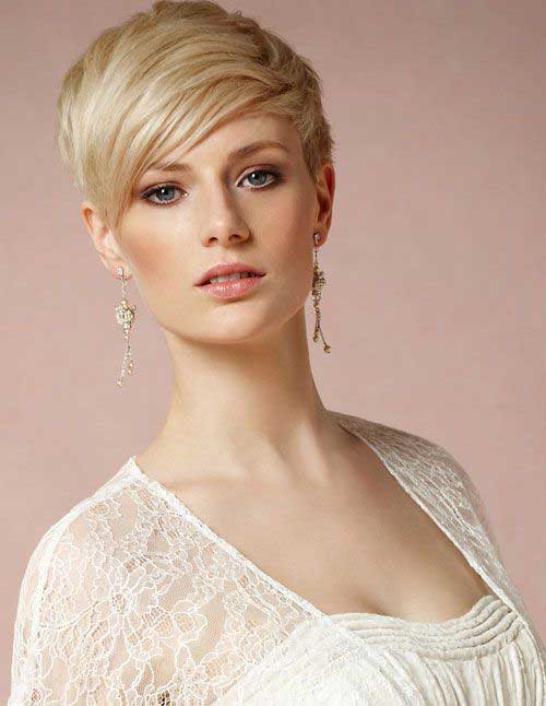 Blonde Straight Pixie Hair Blonde Straight Pixie Haircuts