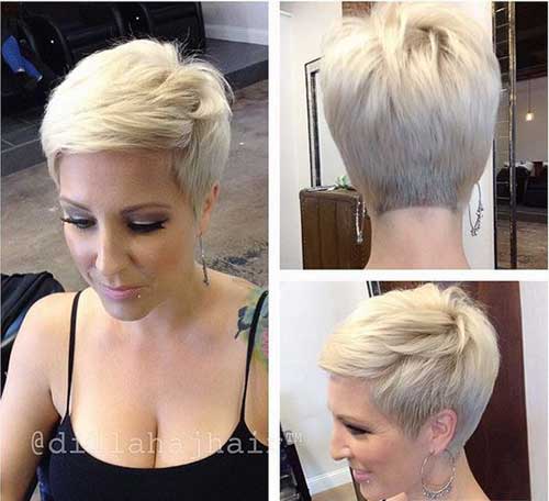 Stylish Blonde Pixie Hair Stylish Blonde Pixie Haircuts