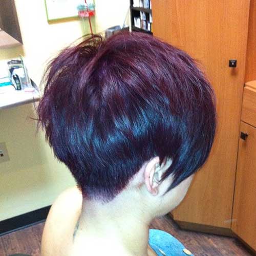 Back of Pixie Cut Long Bangs Best Back of Pixie Cut Long Bangs