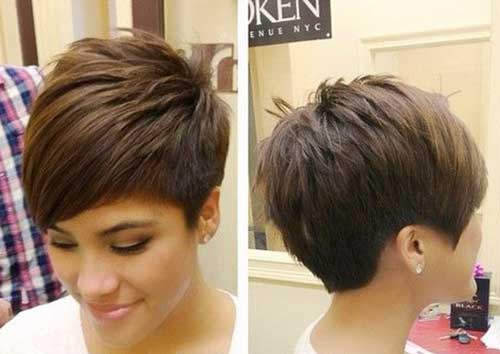 Cute Casual Brown Pixie Cute Casual Brown Pixie Cuts