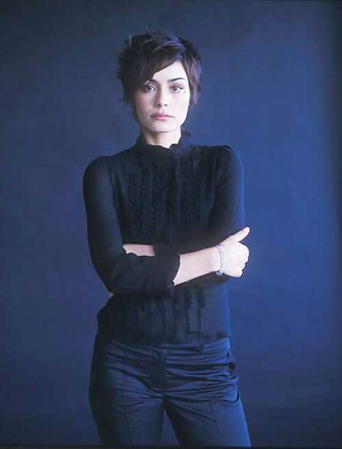 Dark Colored Pixie Hair Color Dark Colored Pixie Hair Color Ideas