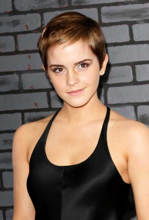 Emma Watson Fine Pixie Emma Watson Fine Pixie Cut Hair