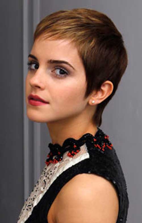 Emma Watson Pixie Cut Side View Emma Watson Pixie Cut Side View Look