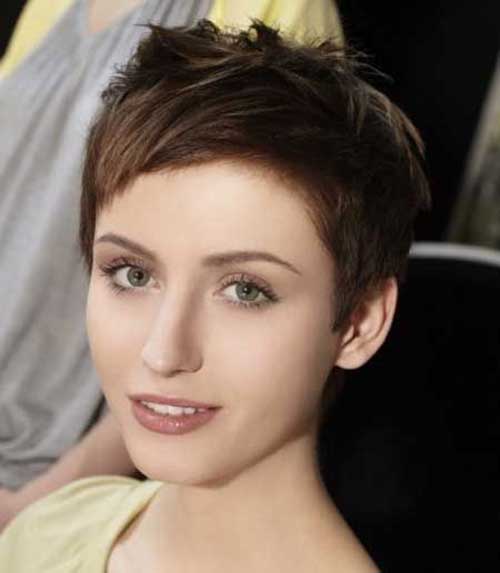Pixie Cut Dark Brown Hair Pixie Cut Dark Brown Hair Color