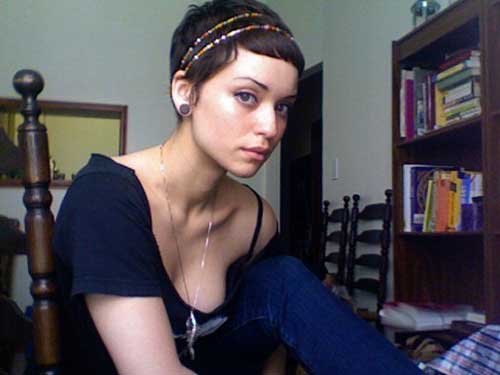 Short Hair Headband Short Pixie Hair Headband