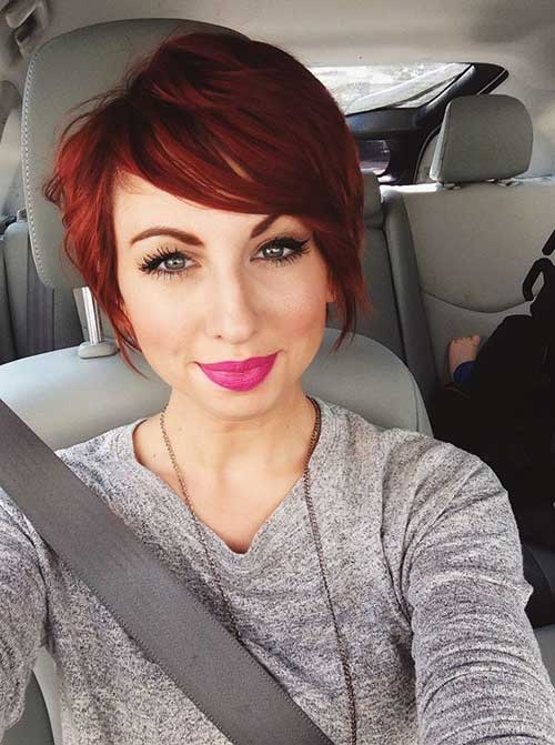 Short Red Hair Short Red Pixie Hair