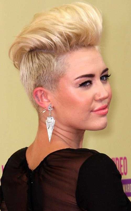 Stylish Blonde Colored Pixie Hair Stylish Blonde Colored Pixie Hairstyles