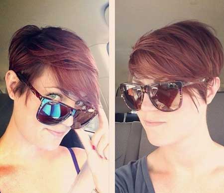 Short Pixie Haircuts 2014-2015-20 Straight Messy Casual Cute Simple Pixie