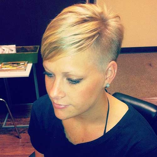 Shaved Pixie Cut-8