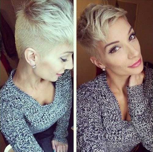 Shaved Pixie Cut-9