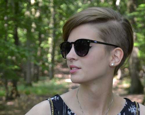 15 Pixie Cuts With Shaved Side Pixie Cut Haircut For 2019