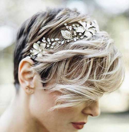Wedding Hairstyles for Pixie Cuts-12