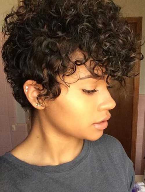 Pixie Cuts for Curly Hairs-16