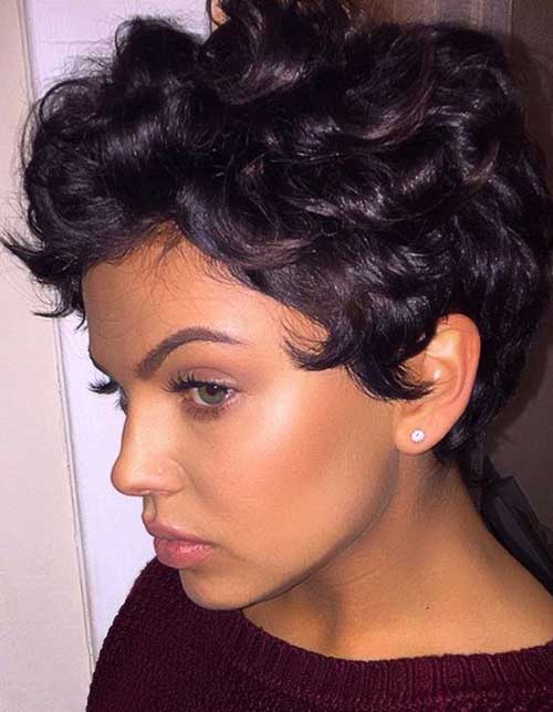 Pixie Cuts for Curly Hairs-18