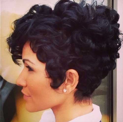 Pixie Cuts for Curly Hairs-6