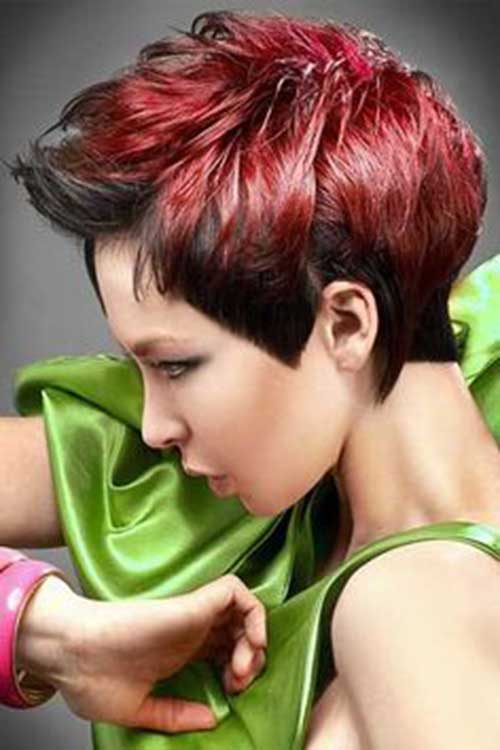 Short Funky Pixie Hairstyles-7