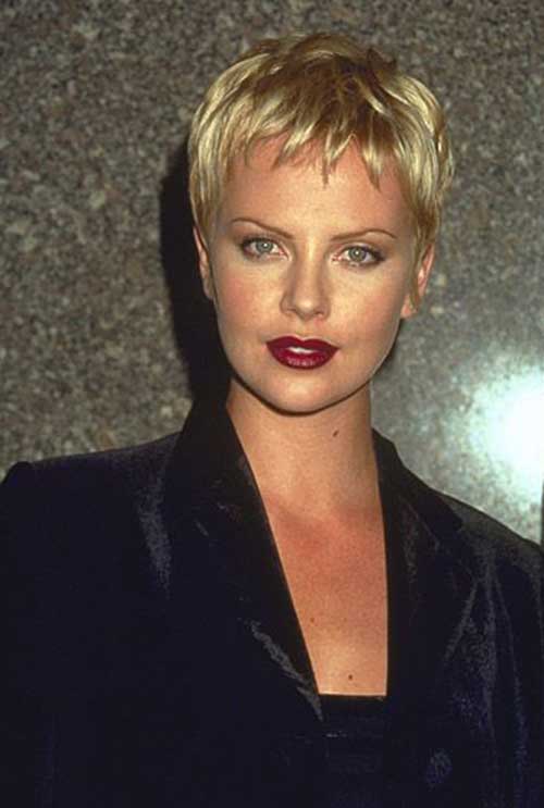 25 Charlize Theron Pixie Haircut Pixie Cut Haircut For 2019