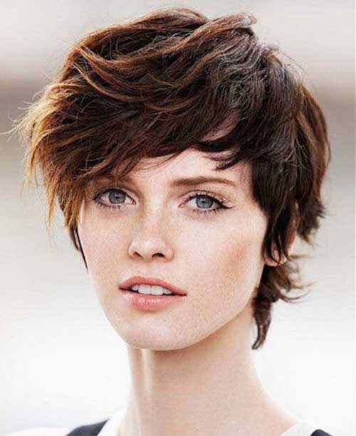 Cool Messy Pixie Cuts
