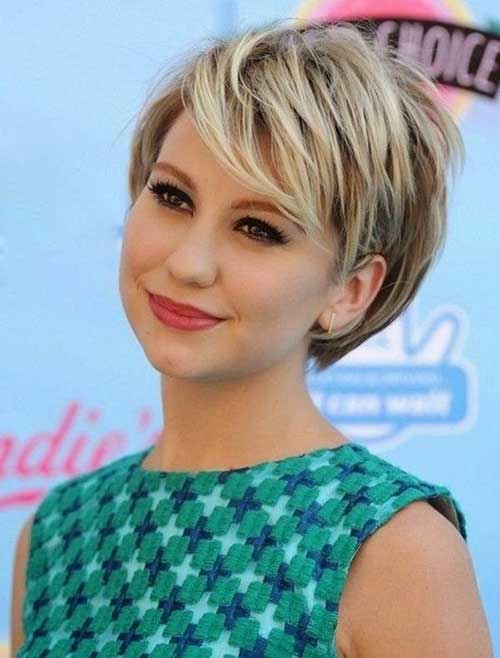 Pixie Cut For Round Face Shape