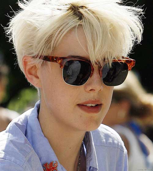 Agyness Deyn Pixie Hair Agyness Deyn Messy Pixie Hair