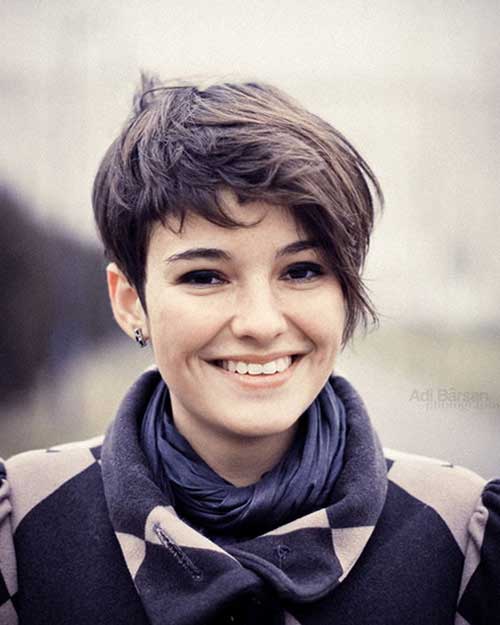 Brown Pixie Cut for Girls Styles