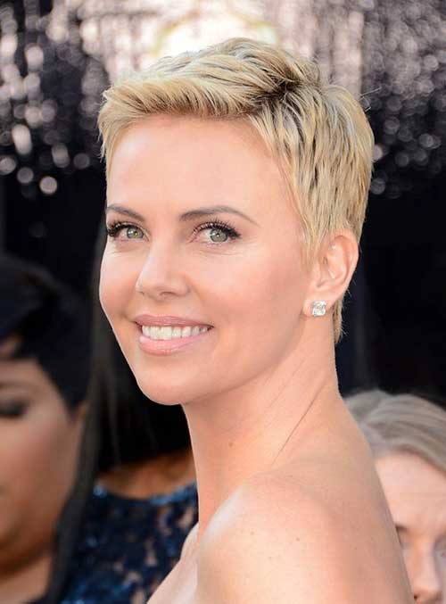 Charlize Theron Pixie Hairstyle Charlize Theron Pixie Hairstyle Ideas