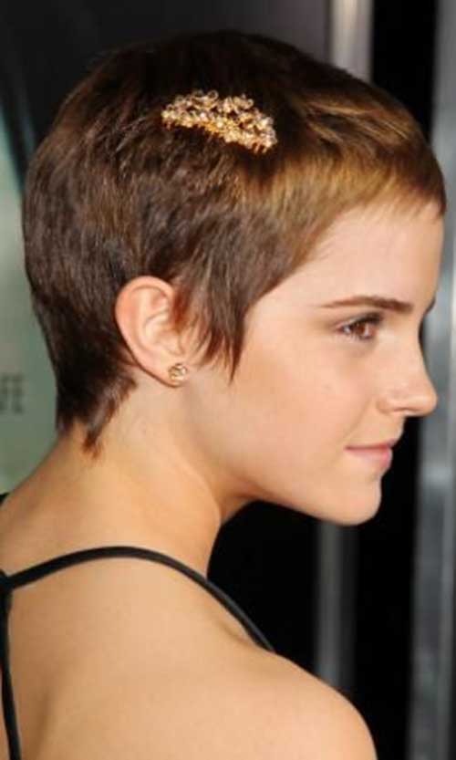 Emma Watson Short Pixie Hair Cuts