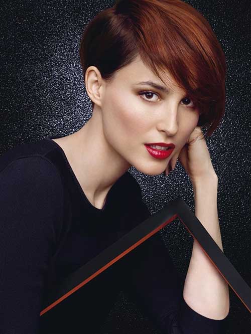 Modern Red Pixie Hairstyles