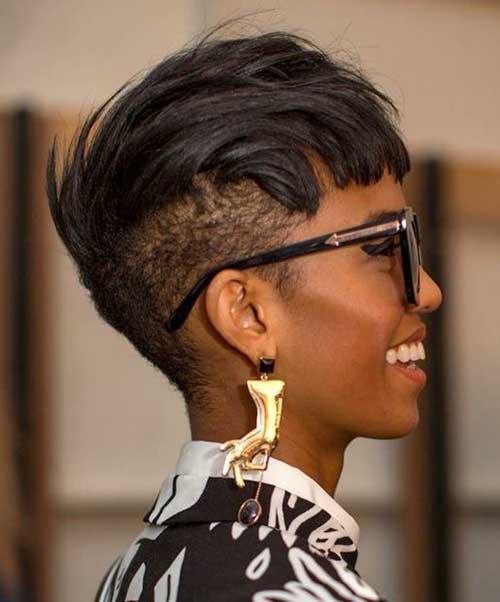 Mohawk Pixie Side Mohawk Pixie Side View