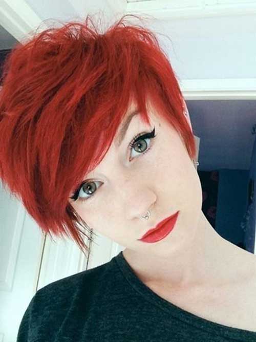 Nice Pixie Red Hair