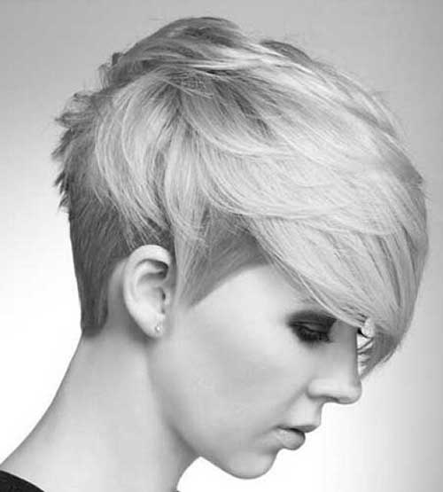 Straight Hair Pixie Cut