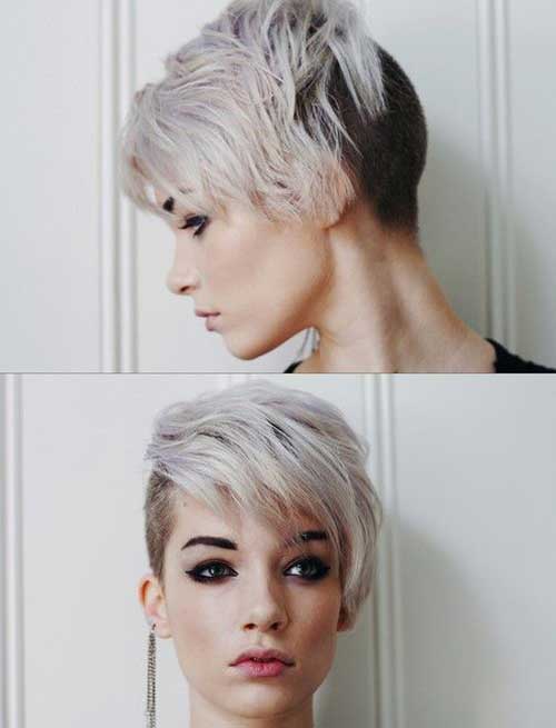 Pixie Asymmetrical Hair Pixie Asymmetrical Shaved Hair