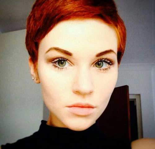 Pixie Cut Hair Red Color Pixie Cut Hair Red Color Ideas