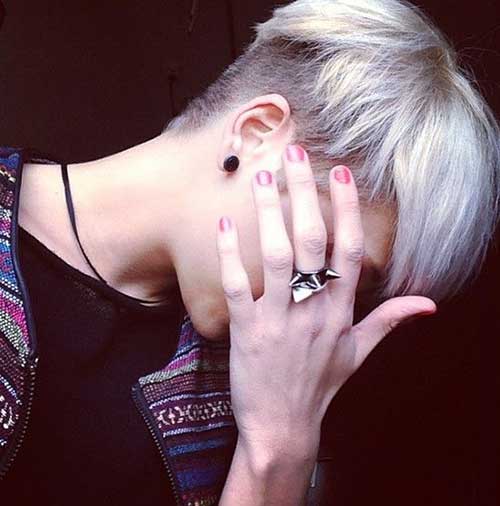 Shaved Blonde Nice Pixie Shaved Blonde Nice Pixie Hair