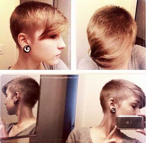 Shaved Pixie Hair Style Shaved Pixie Haircuts Style