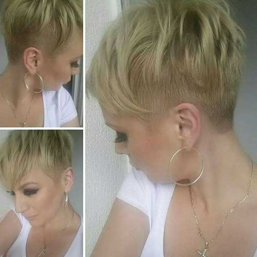 Shaved Straight Pixie Hair Shaved Straight Pixie Haircuts