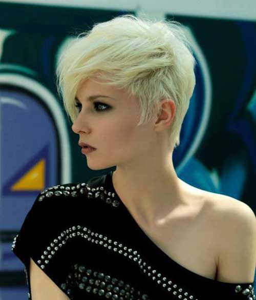 Cool Blonde Pixie Haircuts