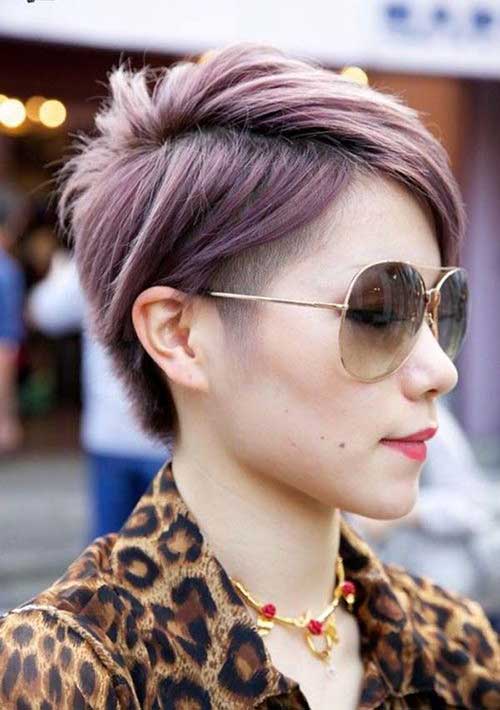 Cool Colored Pixie Cuts