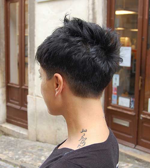 Cool Pixie Cuts Back View