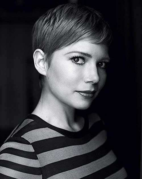 Michelle Williams Simple Pixie Michelle Williams Simple Pixie Cut