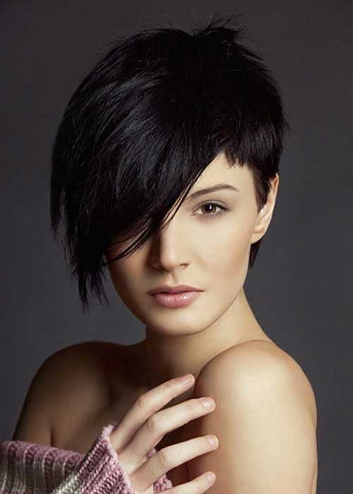 Nice Pixie Cut On Round Face